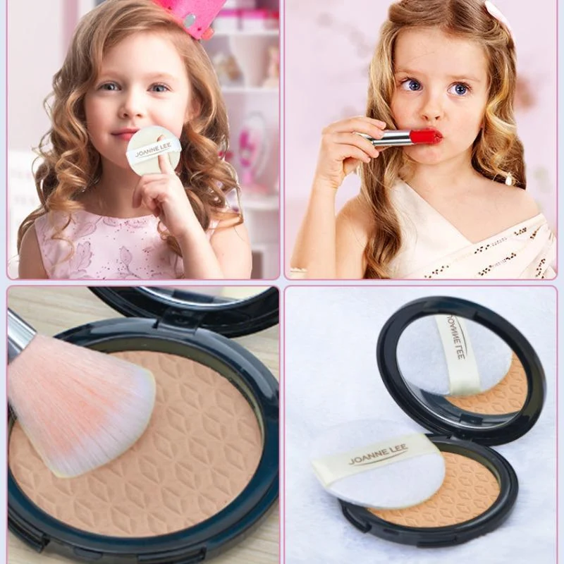Cosmetics Set Kids Play House Simulation Make Up Lipstick Nail Paint Educational Toys Pretend Makeup Girls Game_voghion.com