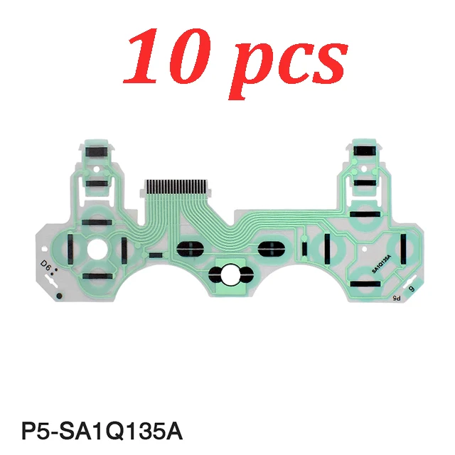 Vista 15 de 10 Uds película conductora teclado Cable flexible botones PCB placa de circuito de cinta para PS4 4 Pro Slim JDM JDS 001/011/030/040/050