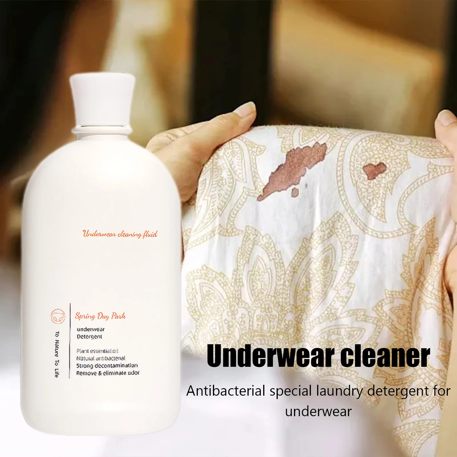 Underwear Cleaner High Efficiency Lingerie Wash Liquid Detergent For Delicates Scented Panty Washing Detergent Gentle