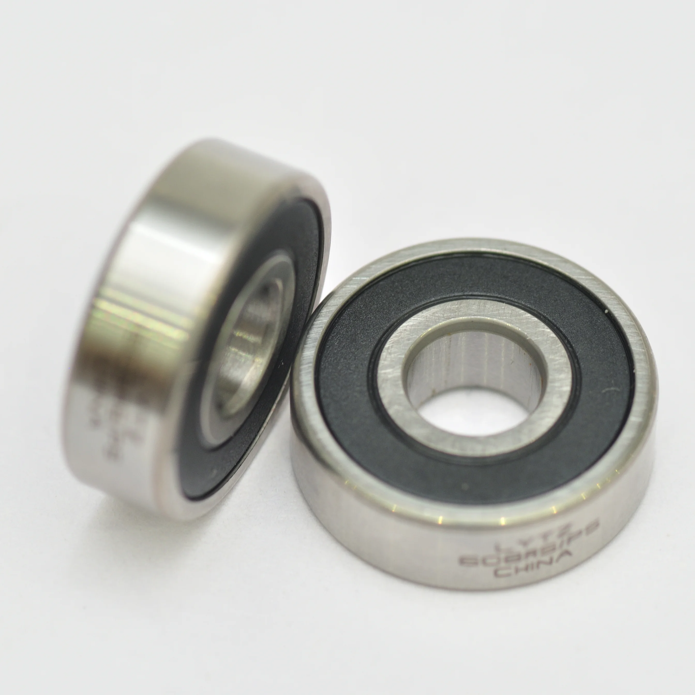 [16-pack][LYZT 608RS P5]Roller Skate Wheel Bearings 608 608RS 608D1 608DD 608DDU22mm 8mm Double Rubber Seal Japan High Quality