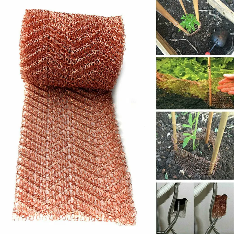 3/6 Meter 2 Wires Pure Copper Mesh Woven Filter Sanitary Food Grade For Distillation Moonshine Home Brew Beer 100mm Width