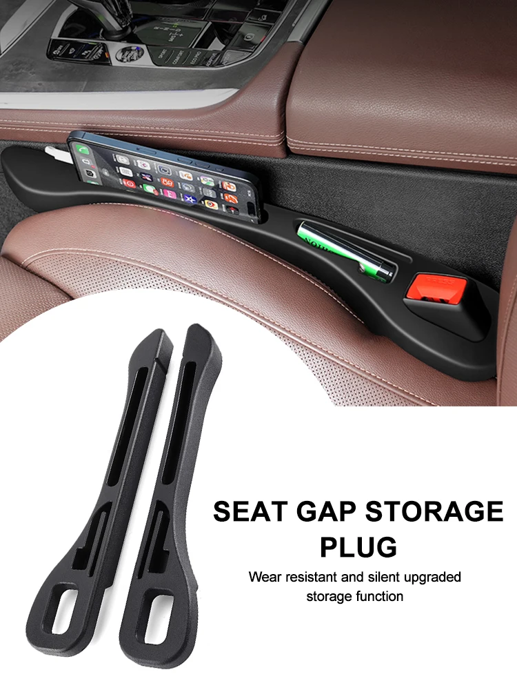 Car Seat Gap Filler Side Seam Plug Strip Leak-proof Filling Strip Leak-proof Stowing Tidying Storage Interior Accessories