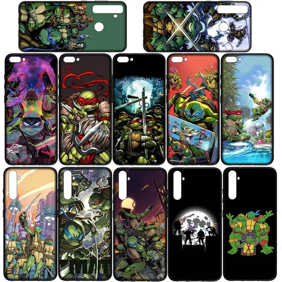N-Ninjas Cartoon T-Turtles Silicone Coque Phone Cover for Xiaomi