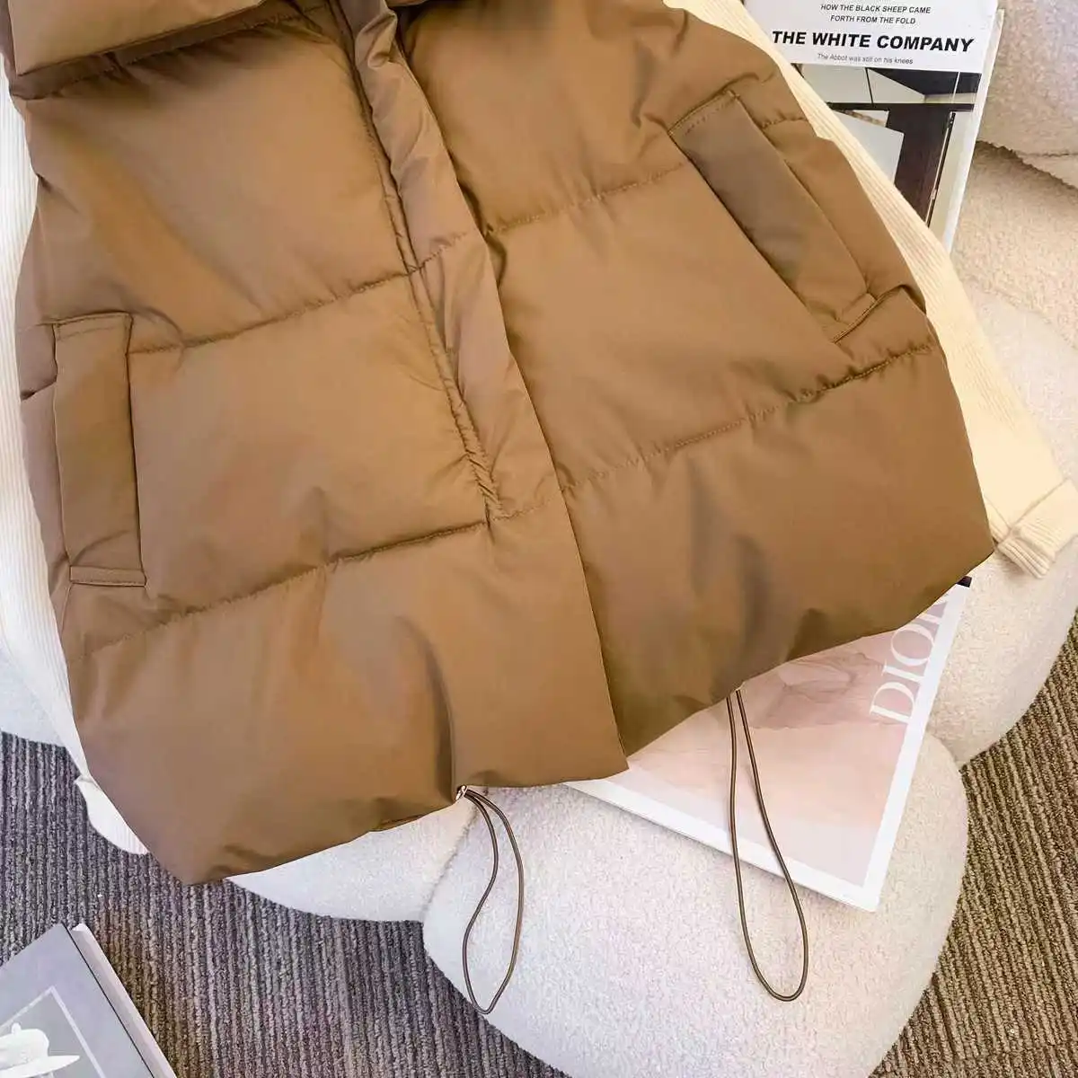 Winter Warm Padded Vest Women's Vest Sleeveless Jacket Casual Elegant Tank Top New In Coats & Jackets Matching Chic Outerwears