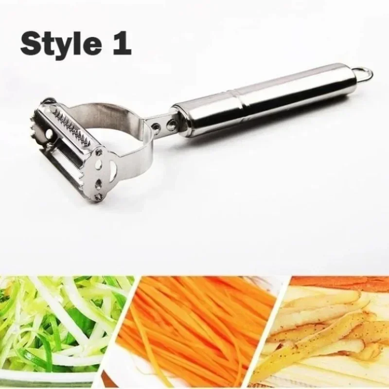 Kitchen Tools Stainless Steel Potato Cucumber Carrot Grater Julienne Peeler Vegetables Fruit Peeler Planing Grater Accessories