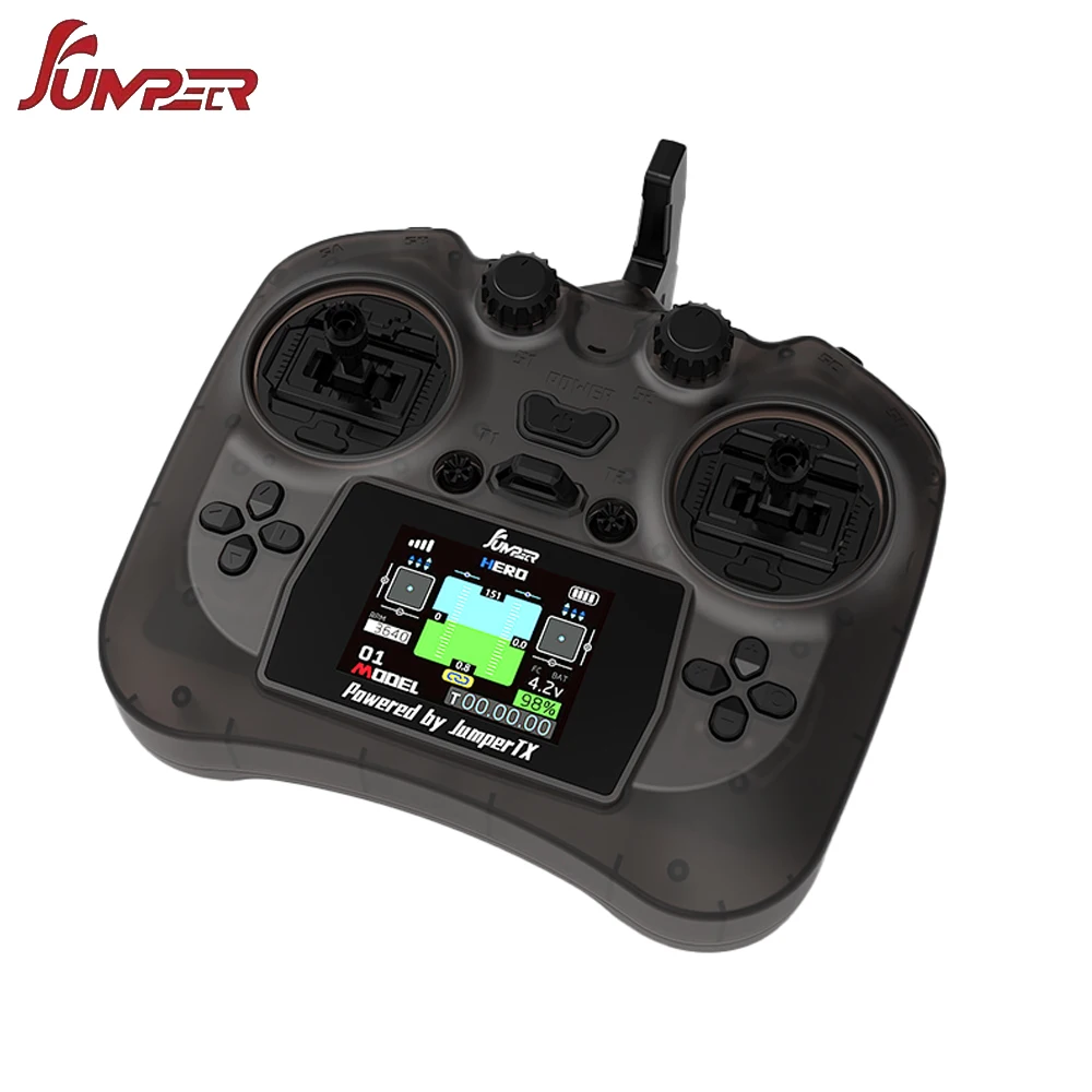 Jumper Smart 2.4Ghz 100mw 12CH Elrs EdgeTx Transmitter 18650 Lipo 8KM Distance For RC FPV Drone Accessories