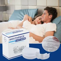 Reusable Anti Snore Mouth Guard with Storage Box Anti Snoring Bruxism Mouth Guard Improve Sleeping Reduction Snoring Device 2