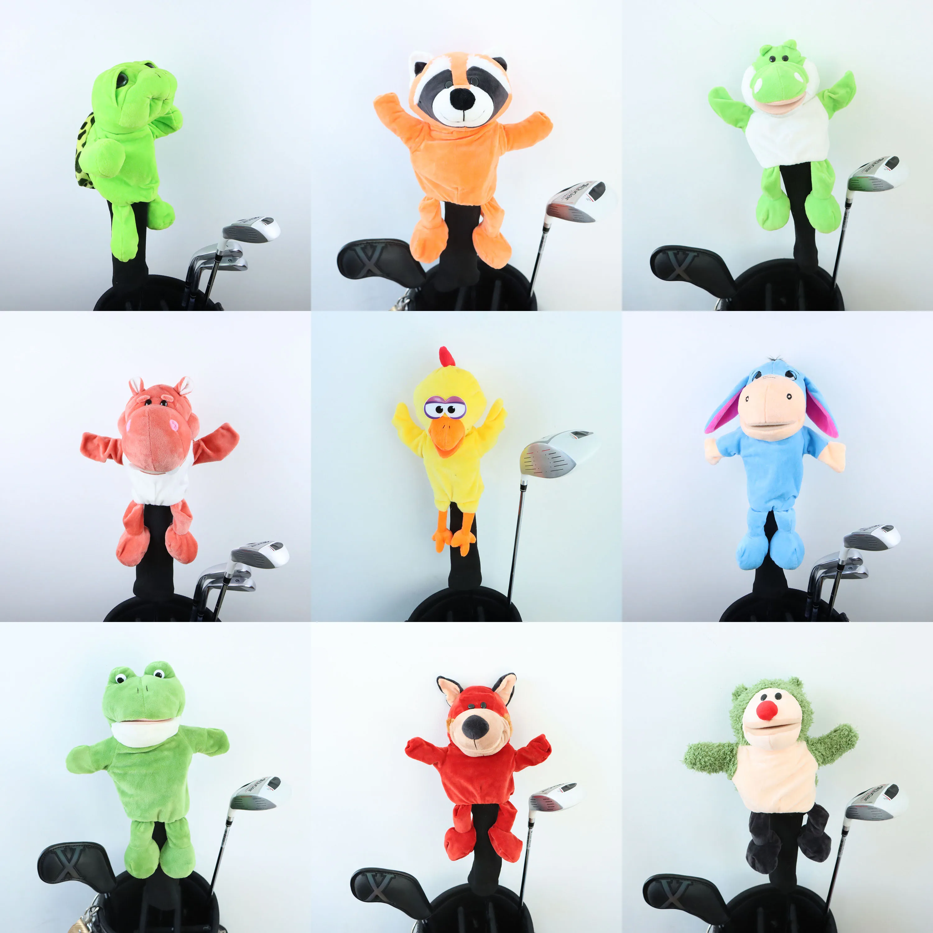 

Плюшевые Головные уборы в виде животных для гольфа, аксессуары для водителя, подходит для мужчин и женщин до 460cc, талисманы, новинка, милый подарок