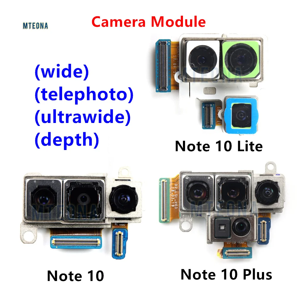 

For Samsung Galaxy Note 10 Plus Lite SM-N975F N975 N970 N770 Rear Back Facing Camera Module (wide)