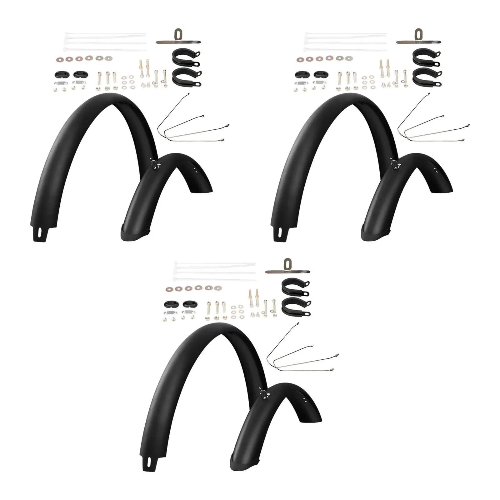Mountain Bike Mudguards Road Bicycle Fenders Widen Waterproof Full Cover Front Rear Mudguard Bike Fenders Set Mud Guard bicycle fender