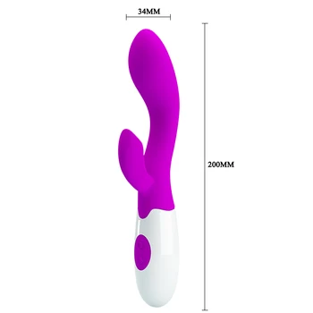 Pretty Love 30-Speed Dual Vibration G Spot Vibrator AV Stick Sex Toy for Women Lady Adult Toys Sex Products Erotic Machine Dildo 4