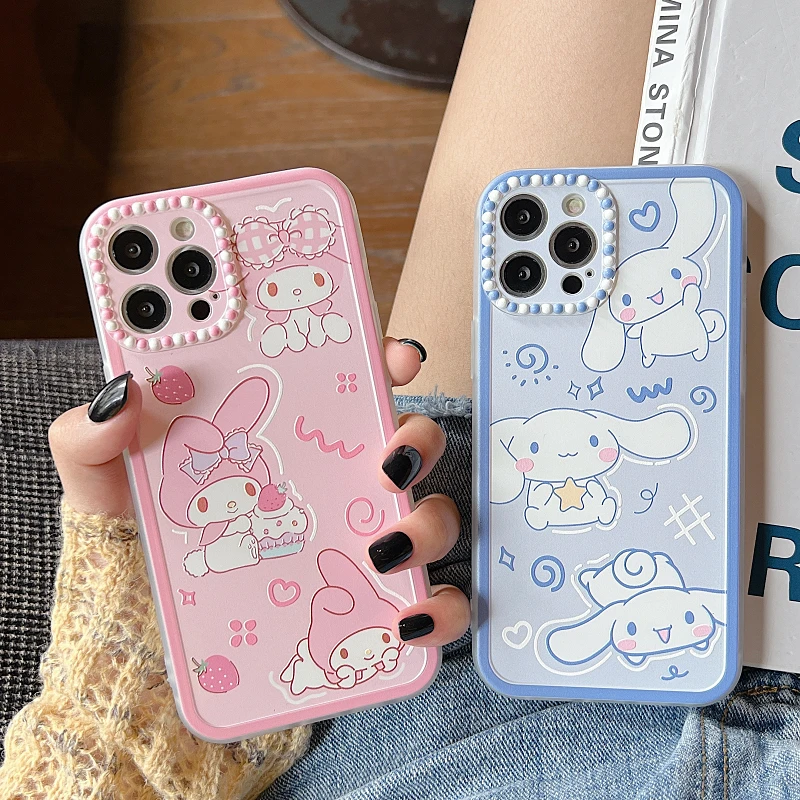 Kawaii Cinnamoroll My Melody For Iphone12 Iphone13 Pro Silicone Phone