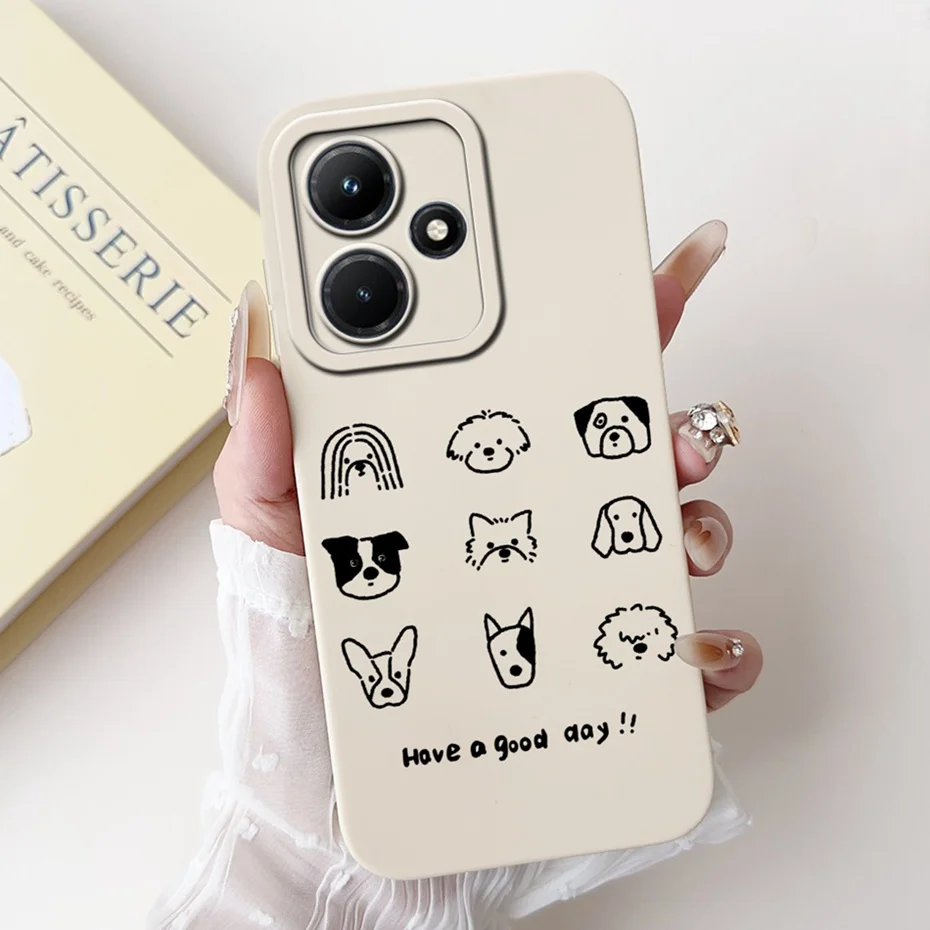 Chic Lens Protective Soft Silicon Phone Case with Cute New Design