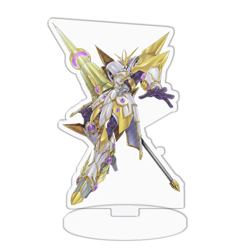 Acrylic Standing Sign: Black Rose Dragon & Dark Magician Anime Decor
