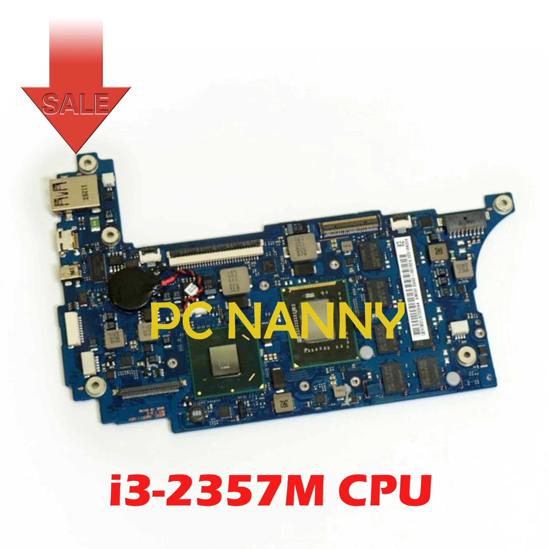 

PCNANNY for Samsung NP900X1B 900X1B laptop Motherboard Intel i3-2357M 1.30GHz BA92-08782A