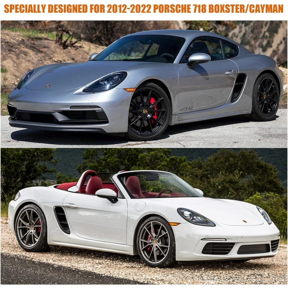 ��� �ڵ��� Ŀ�� ���� 1997-2024 Porsche 718 Boxster �� �� ���� ��� ��ȣ������ ��ǳ ���