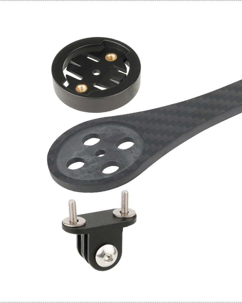 Ersatz für Computer-Montageadapter vorne mit Installationsschrauben für Garmin//Bryton/Wahoo/XOSS Fahrrad-Radarlichthalterung hinten – Detail 15