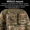 Universal GP Sub Package (M) MOLLE Mounting Package With Hook And Loop Velvet Design Multifunctional Large Storage 5