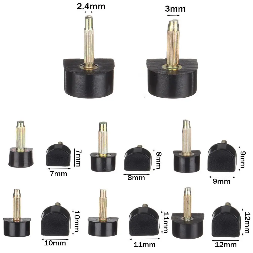Shoe Heel Repair Tips 10pcs Women Shoes High Heel Repair Tips Pins Heel Stoppers Protect Dowel Lifts Replacement For High Tips Taps