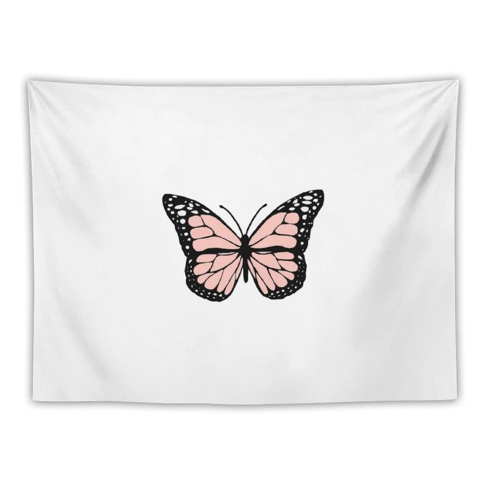 

light pink butterfly Tapestry Decor For Room Room Decoration Accessories Luxury Living Room Decoration Wall Deco Tapestry