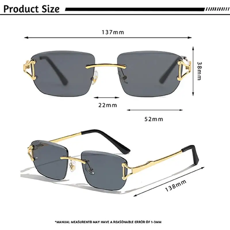 HBK Fashion Ovale Herren-Sonnenbrille UV400 Unisex Personalisiertes Design Party- und Urlaubssonnenbrille Ideal als Geschenk – Detail 4