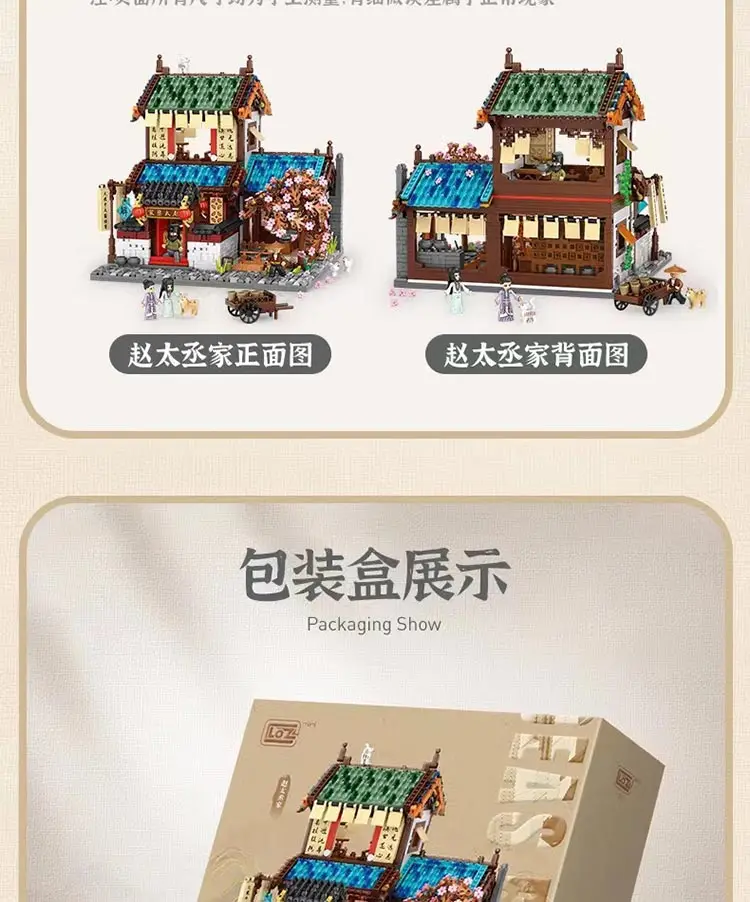 LOZ 1057 Qingming Riverside Map: Zhao Taicheng's House