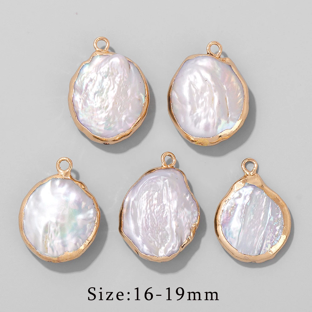 2 Teile/los Mode Natürliche Perle Anhänger Unregelmäßige Barocke Perlen Stecker Für Schmuck Machen Diy Frauen Halskette Armband Ohrring – Detail 10