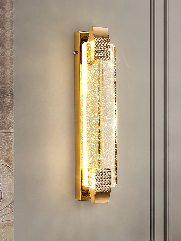 French Porch Crystal Wall Light Dining Room Corridor Large Wall Lamp