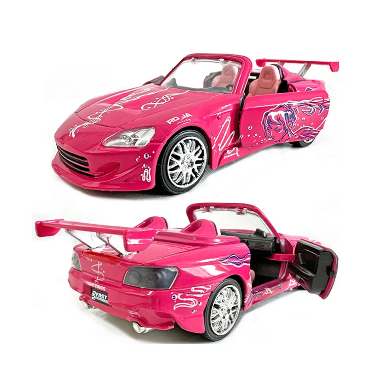 JADA The Fast and the Furious Kollektion Honda S2000 1:32 Druckgussmodell - Pink 709C JD97610 – Detail 3