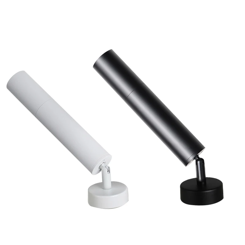 LED track light clothing store Windows showrooms exhibition spotlight led cob spot lamp ceiling rail traditional collection Lamp 6