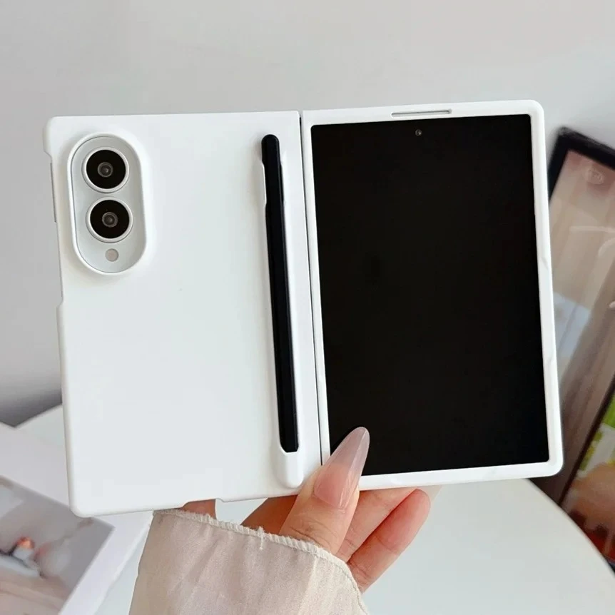 Slim Matte Skin Feel Case with S Pen Holder and Cover