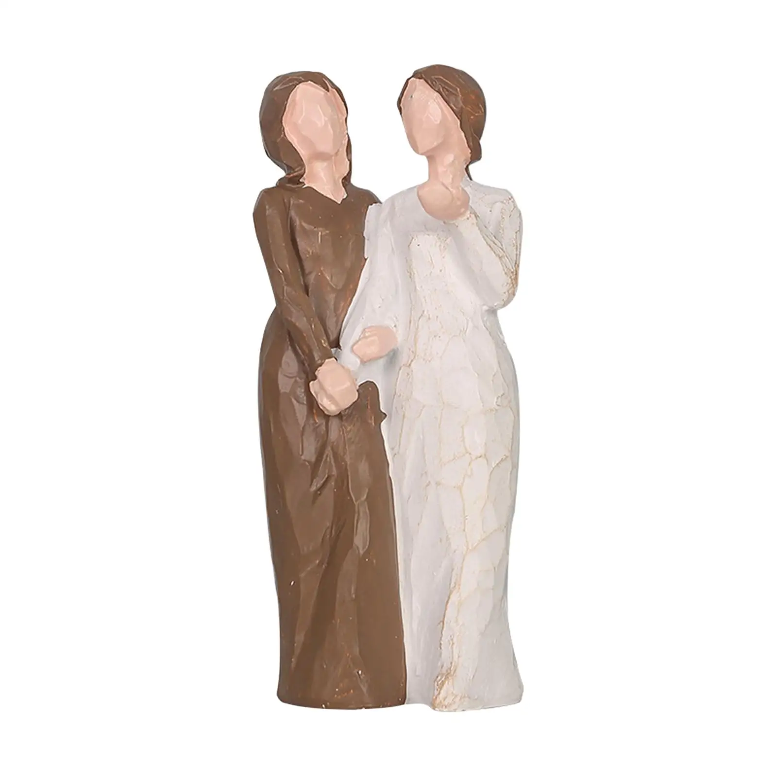 Sister figurine gift for best friend Bestie desktop ornament sister statue for