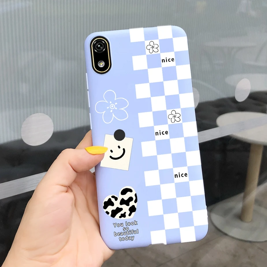 Stylish Painted Silicone Soft TPU Phone Case - Protective Back Cover Bumper