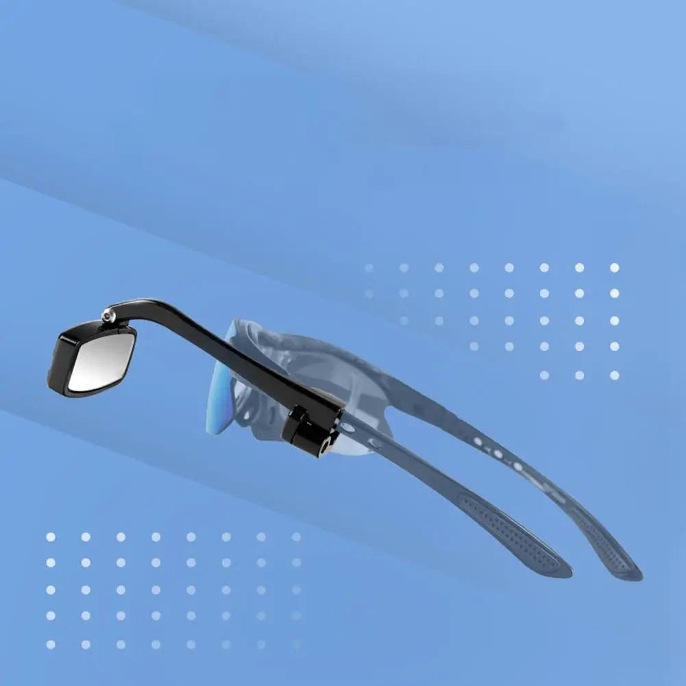 1PCS Outdoor Cycling Bicycle Cycling Glasses Rearview Mirror Cycling Glasses Bracket Rearview Mirror Helmet Rearview