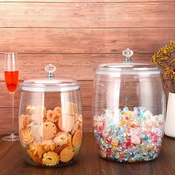 1pc Candy & Cookie Jar with Lid 2