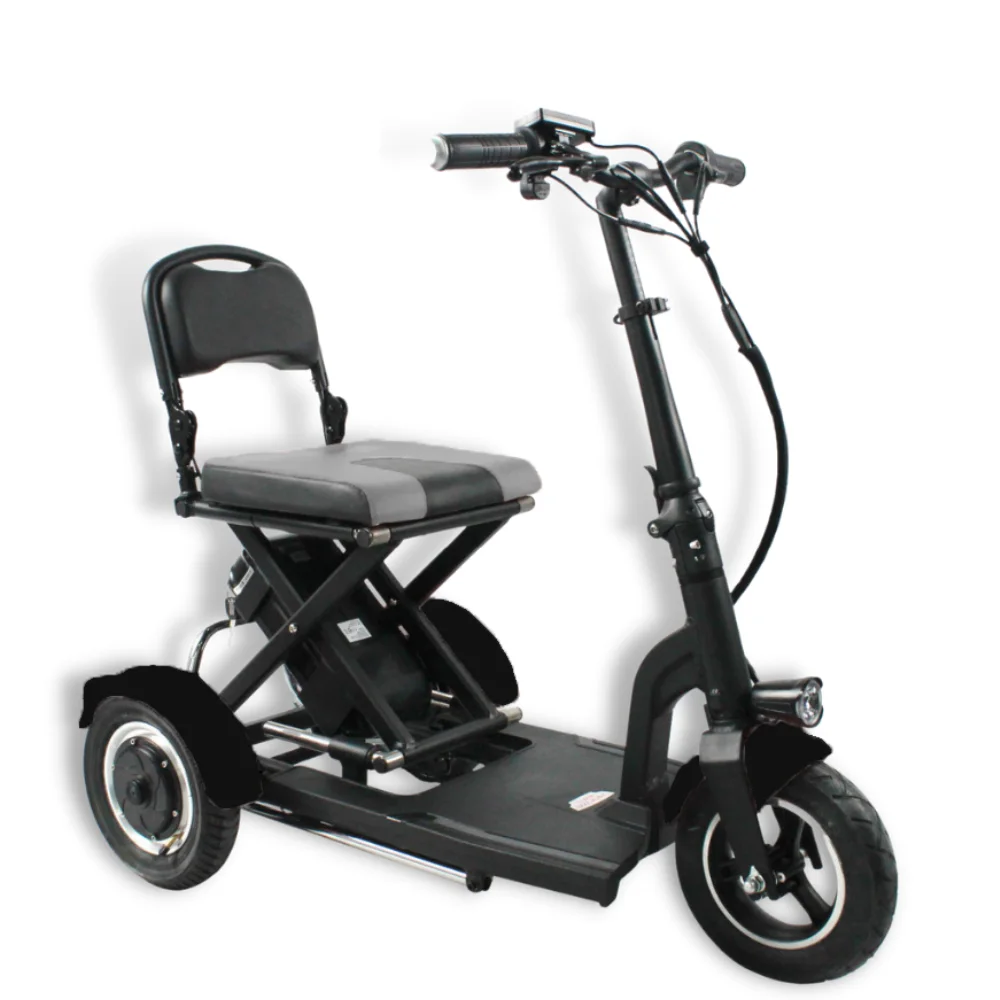 

Folding Adult 3 Wheel Power Electric Mobility Scooter With One Seat Can Mobility Scooter For Elder
