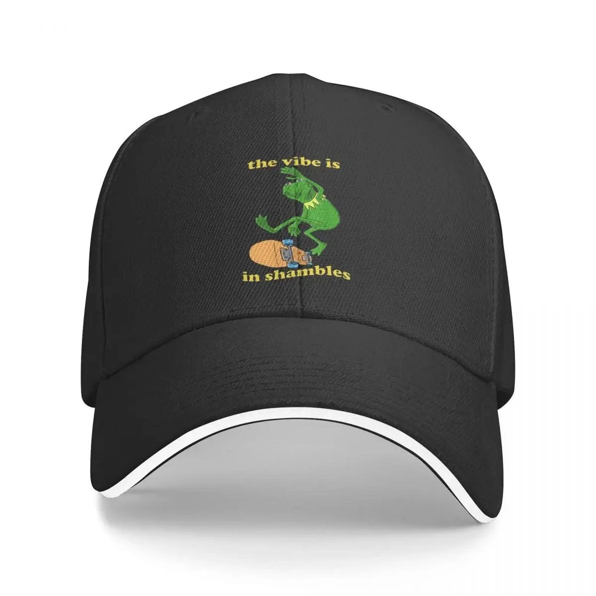 

The Vibe Is In Shambles Shirt Baseball Cap Beach Beach Bag Hats For Men Women's