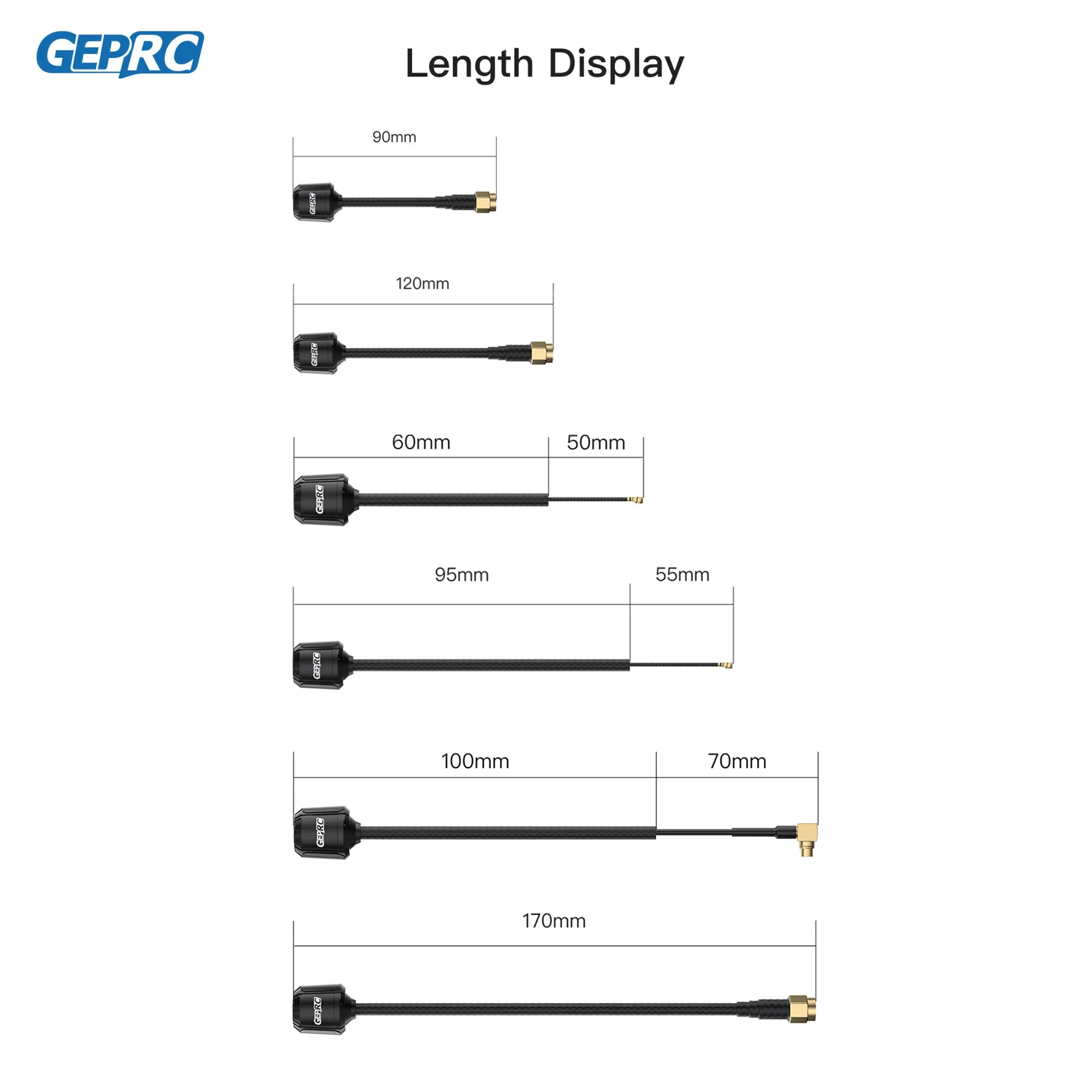 GEPRC Momoda2 5.8G Antenna Long Version Suitable DIY RC FPV Quadcopter Drone Freestyle 5.3GHz 6GHz RHCP LHCP Accessories Parts thumbnail 6