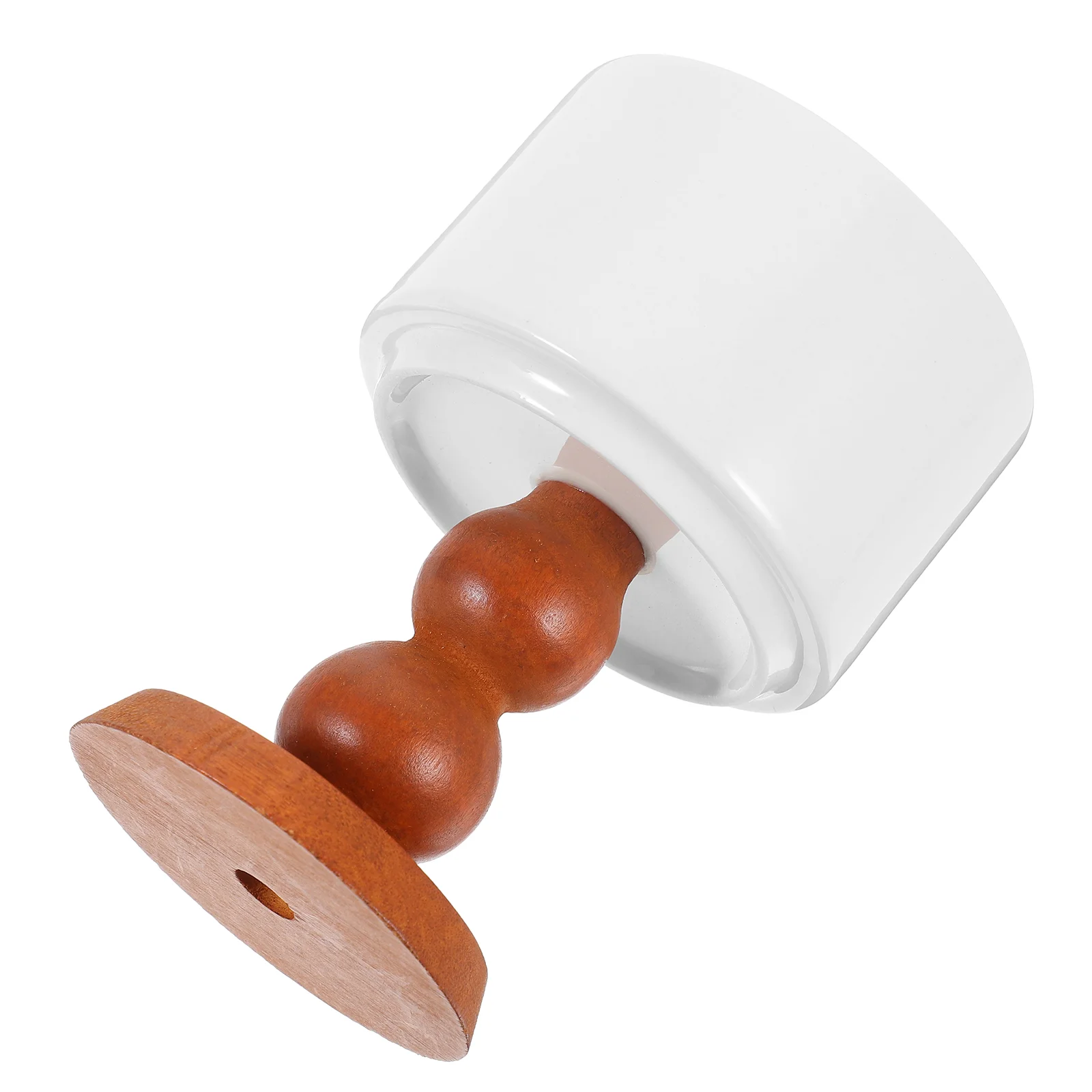 

Ceramic Ice Cream Cup Goblet Footed Dessert Cup Yogurt Serving Cup Holder