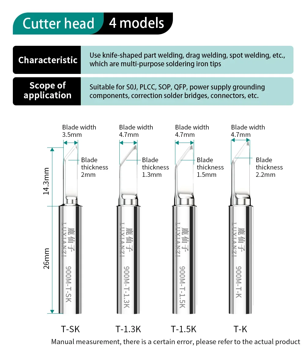 Soldering Iron Tips for BGA Welding
