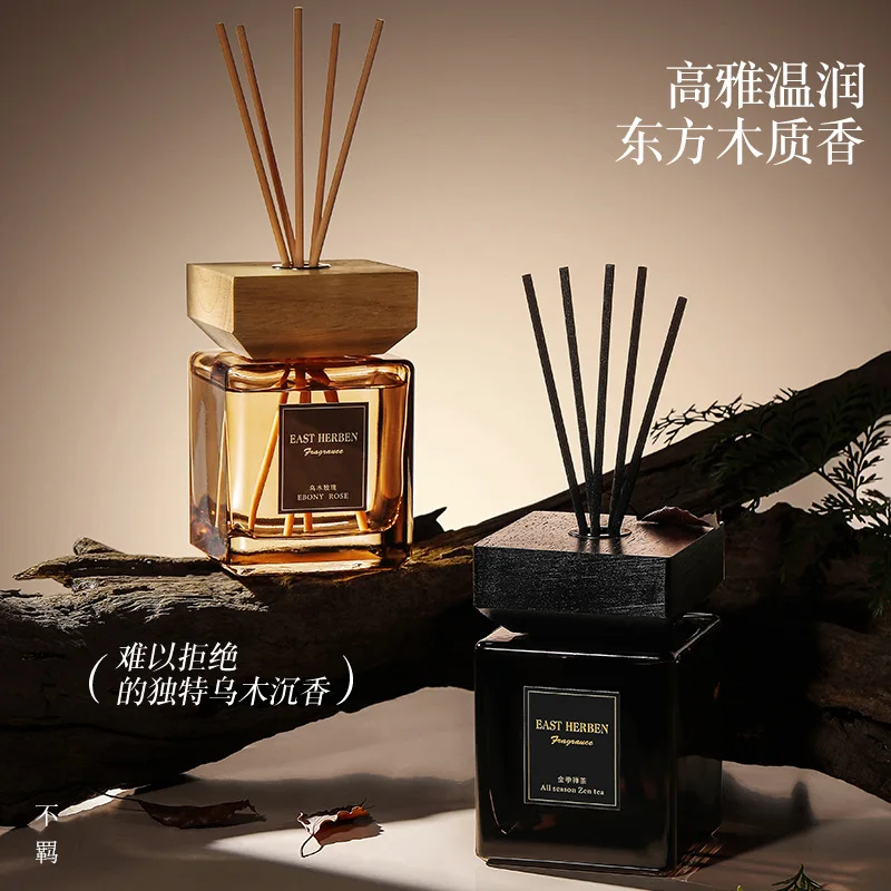 500ML fragrance bottle flower fragrance type continuous fire-free aromatherapy hotel home expansion rattan aromatherapy