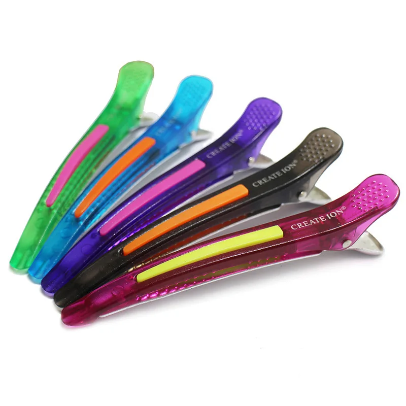 Salon Barber Segmented Plastic Hairpin Styling Accessories Coiffeur Hair Clipper Clips Professional Hairdressing Tools Clip - 2