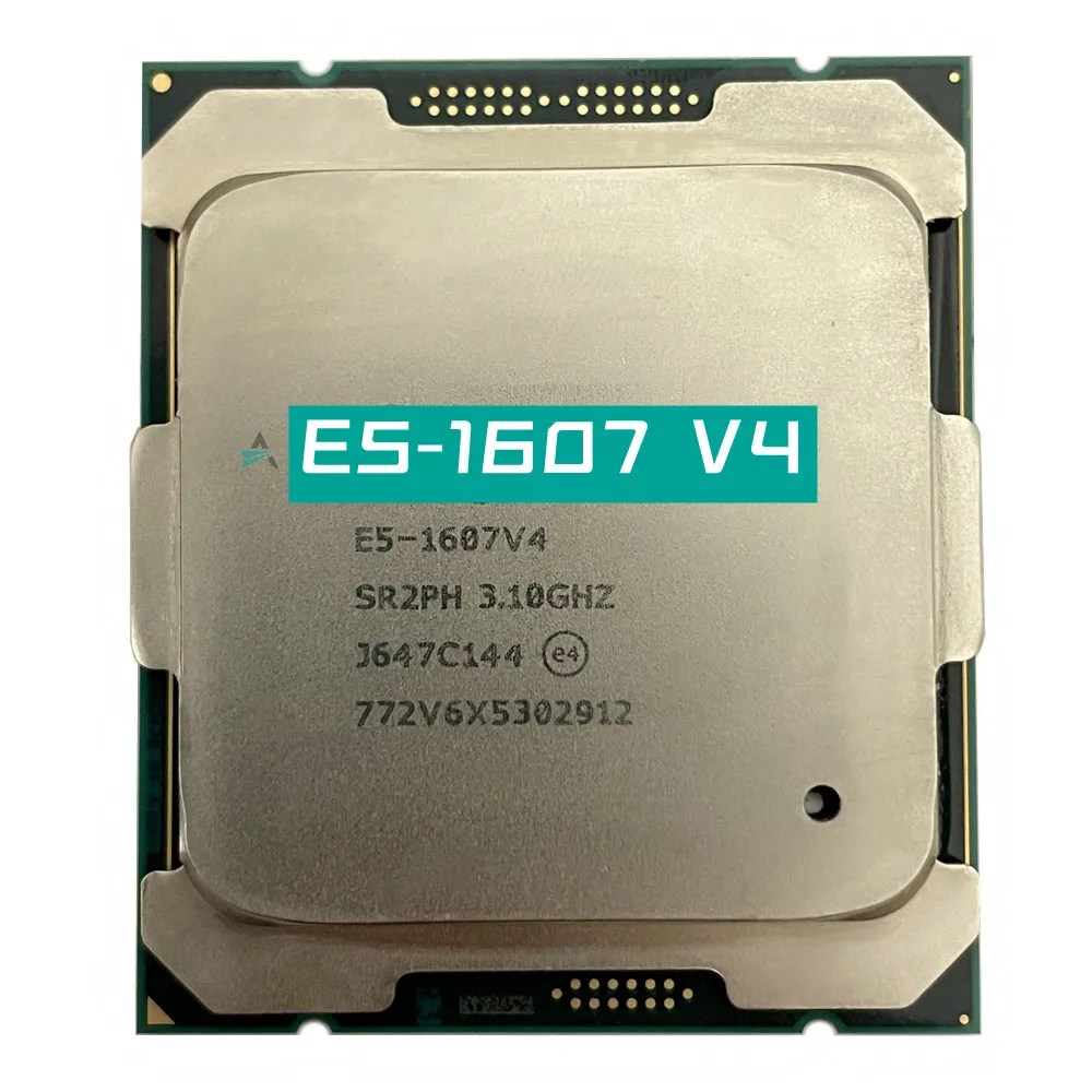 Xeon E5-1607V4 3.10Ghz Quad-Core 4 Thread 10M E5 1607 V4 E5 V4 Lga2011-3 140W E5-1607 V4 Spedizione Gratuita