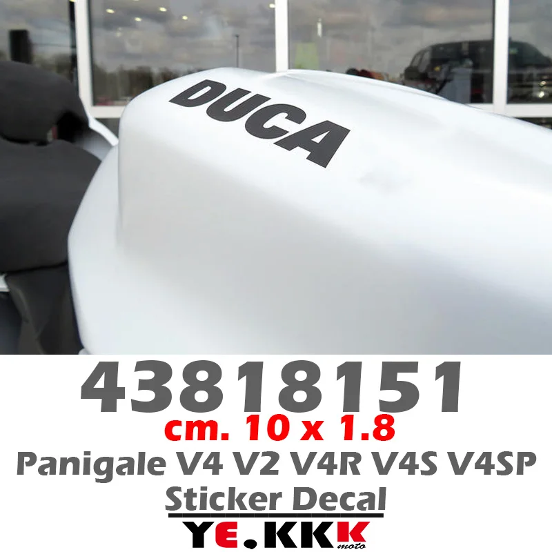 For Ducati Fuel Tank Sticker Decal 10CM*1.8CM Universal Stickers Panigale 1199 1299 V2 V4 V4R V4S V4SP Streetfighter V4 V4s eggshell warranty sticker 1000pcs 10 5mm universal destructive temper paper sealing label