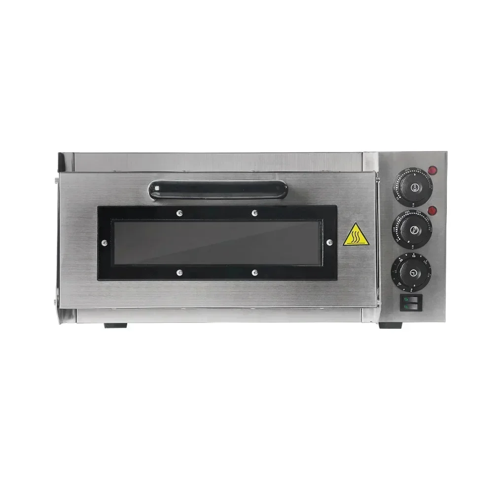 220V 2KW 20L High-capacity Commercial Pizza Oven Multifunctional Single Layer Chicken Wing Egg Tart Pizza Oven Stainless Steel