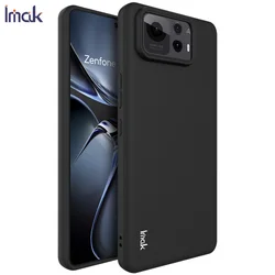 Premium Soft Silicone TPU Back Cover Coque s Bag Capa Case in Sleek Design - Zenfone 12 Ultra (Black)