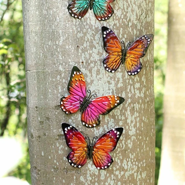 Monarch Butterfly Metal Wall Art & Garden Decor