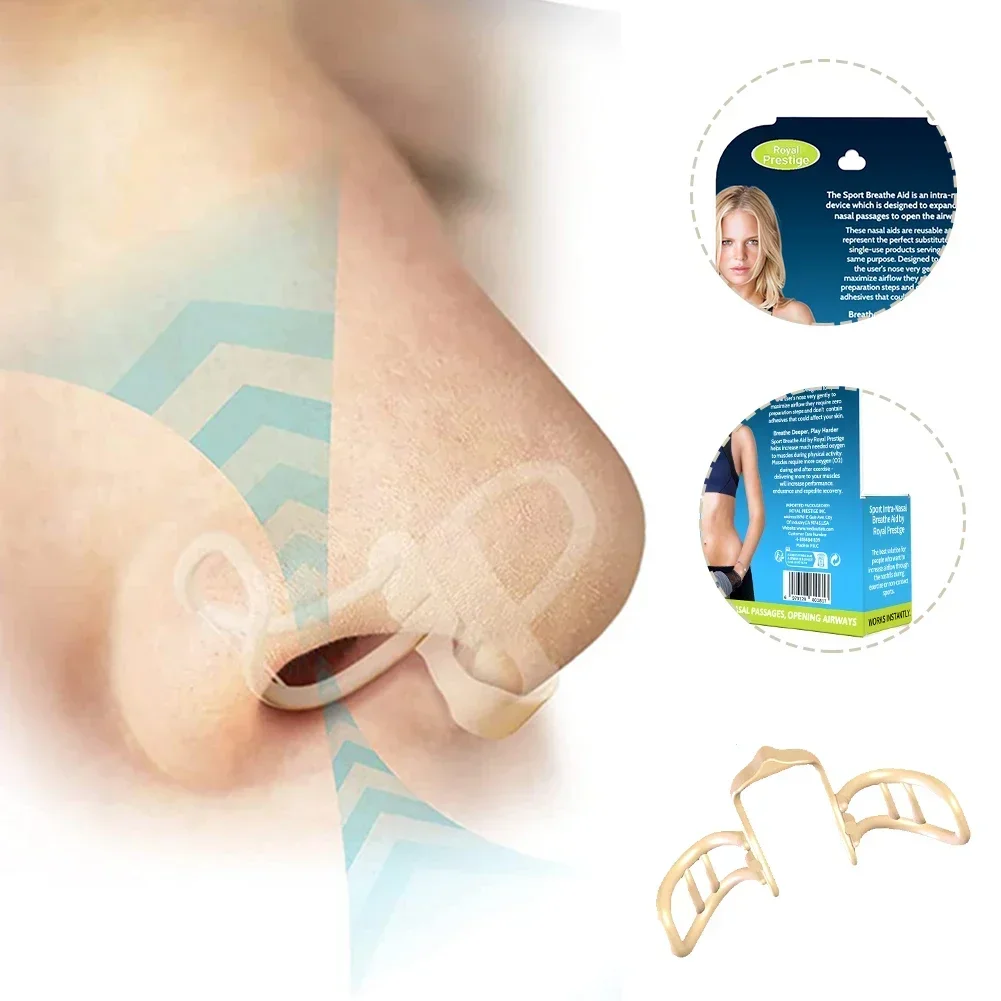 Nose Dilator Anti Snoring Nasal Silicone Clip