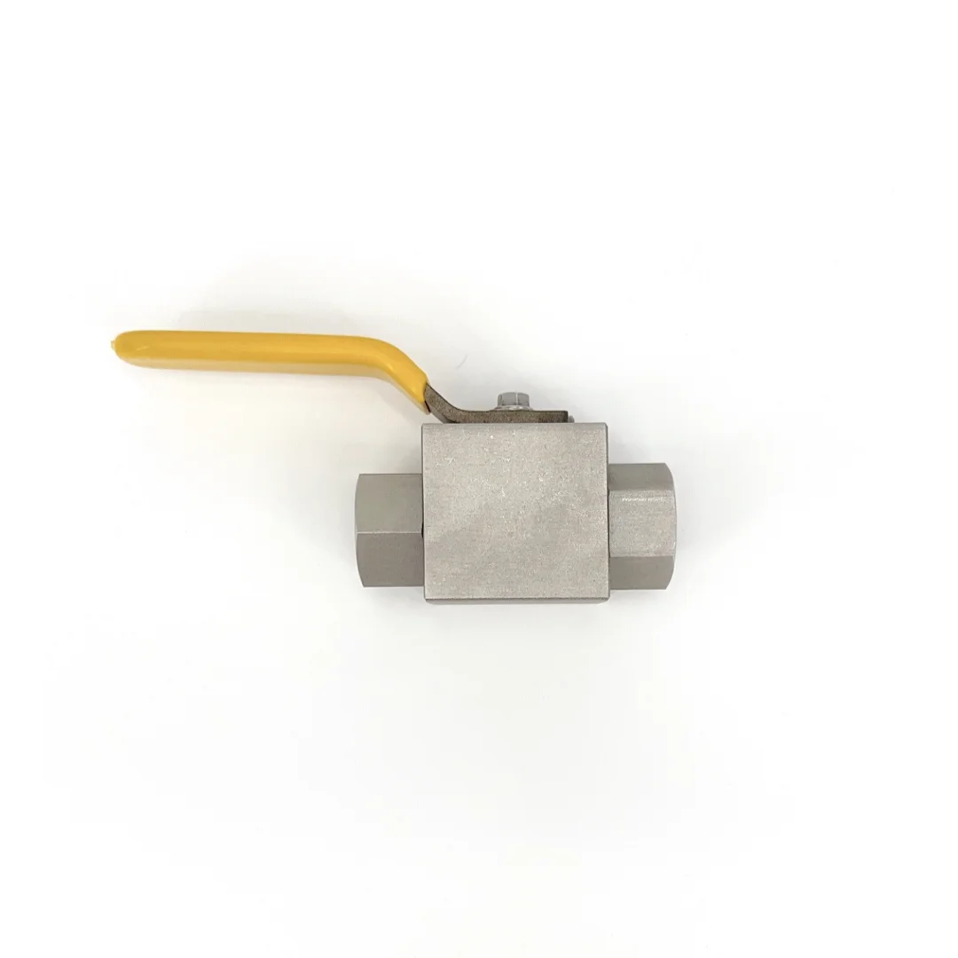 Hongji 6000psi Stainless Steel Ball Gas Valve NPT Swagelok Type 1/4 Inch Ball Valve