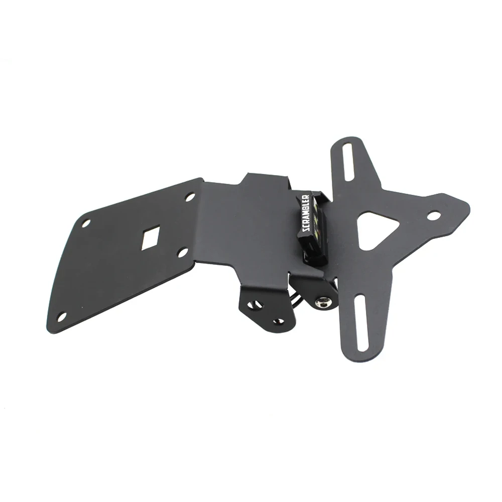 License Plate Holder LED Light Rear Tail Tidy Fit For Speed 400